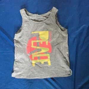 Gap grey graphic tank